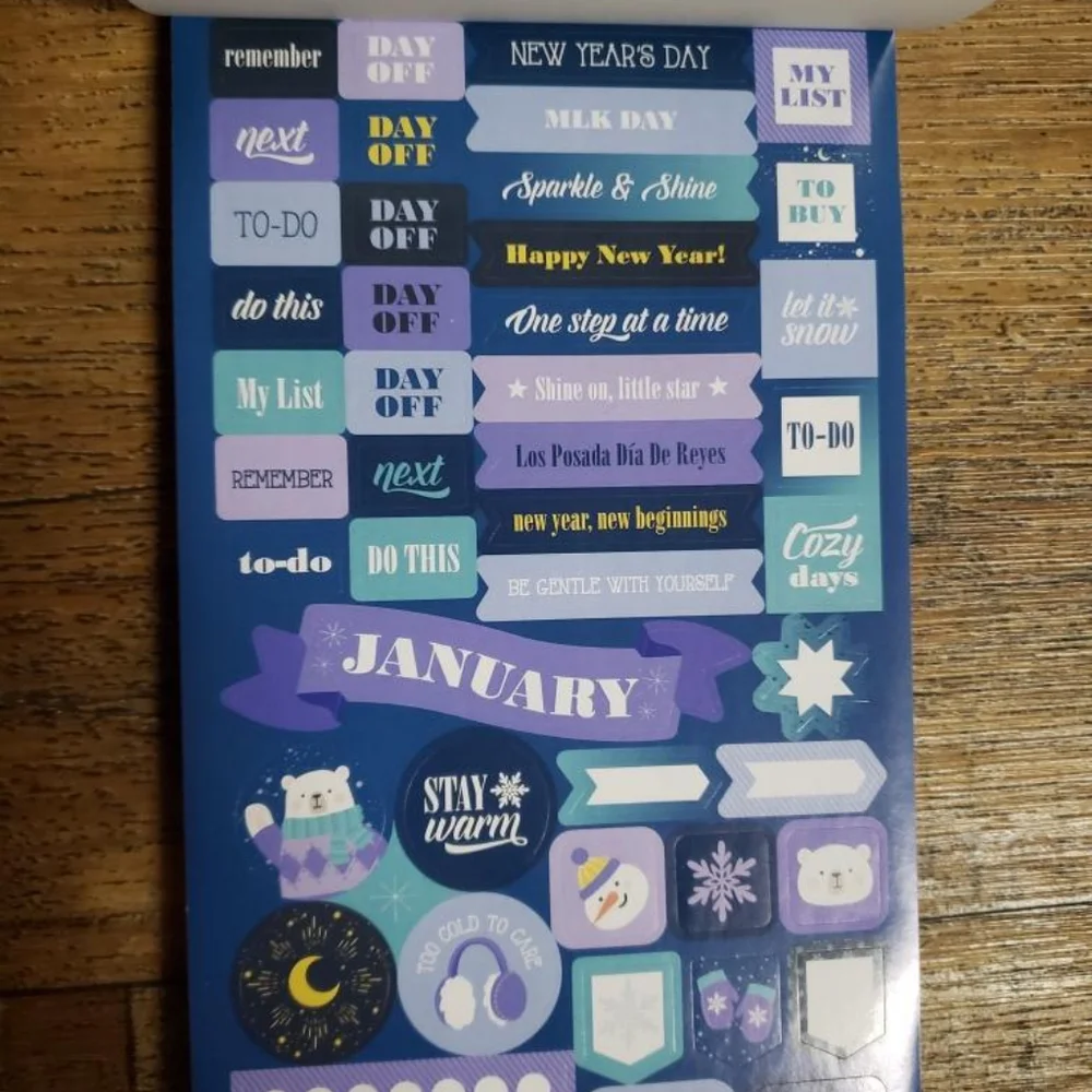 Steel Mill Planner Bundle Undated Planner This Week's Planning Pad Stickers